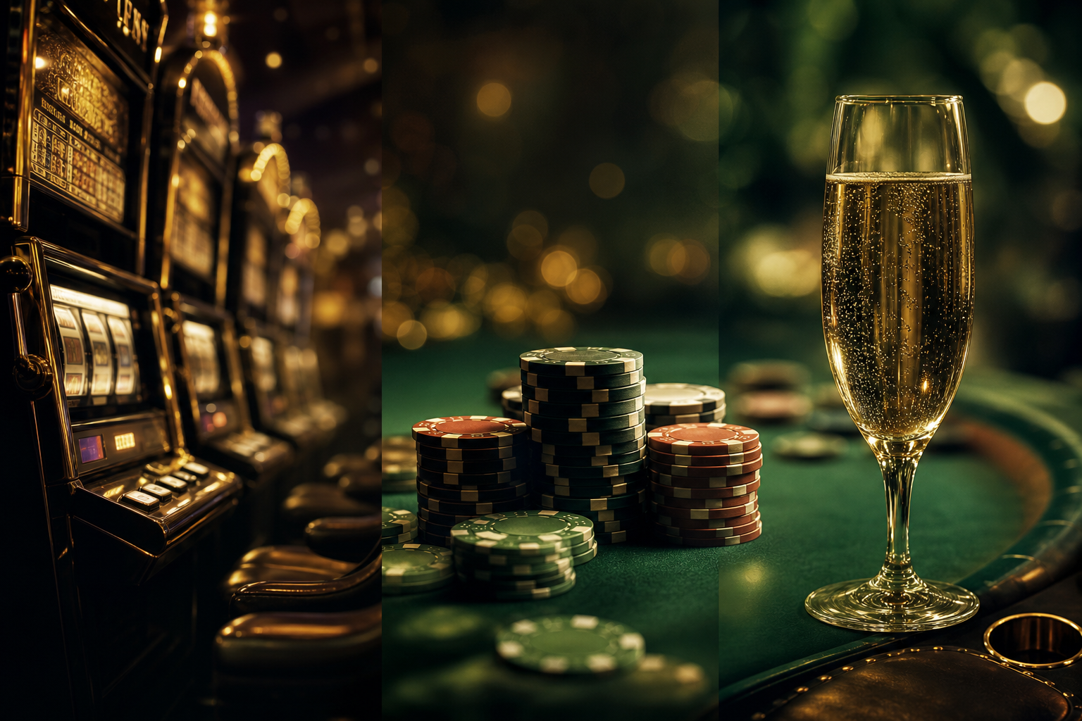 Casino games and chips editorial visual